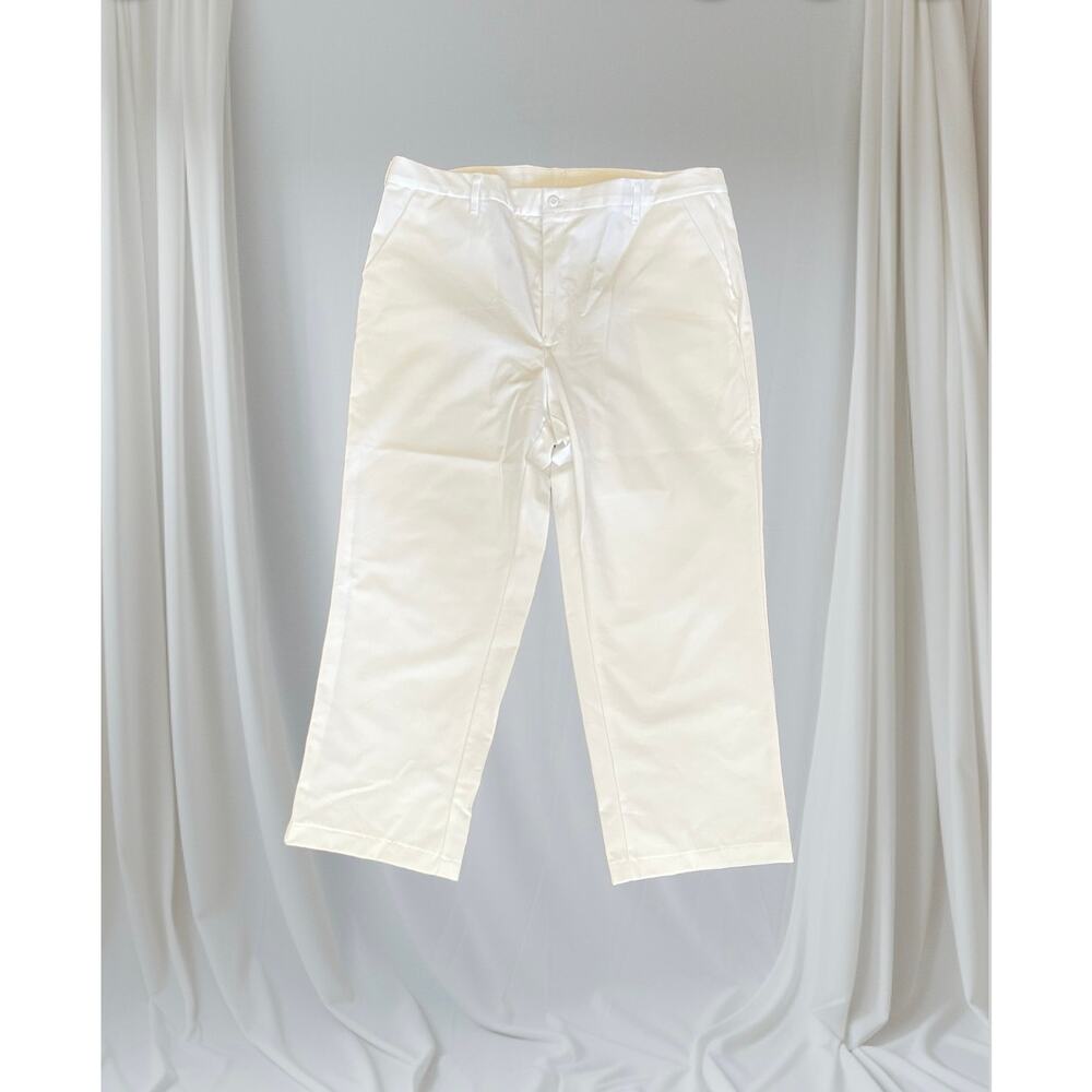 RED KAP white pants size 44 NWOT cotton blend